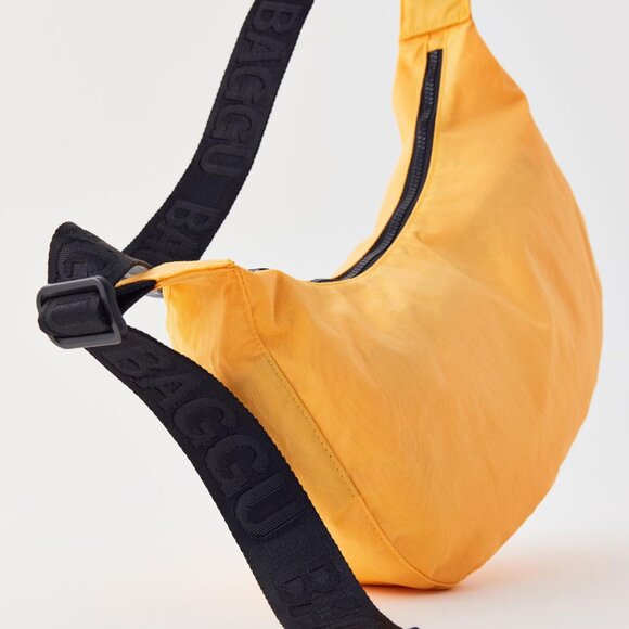 NWT Baggu Crescent Bag Medium - Mango - Picture 3 of 3